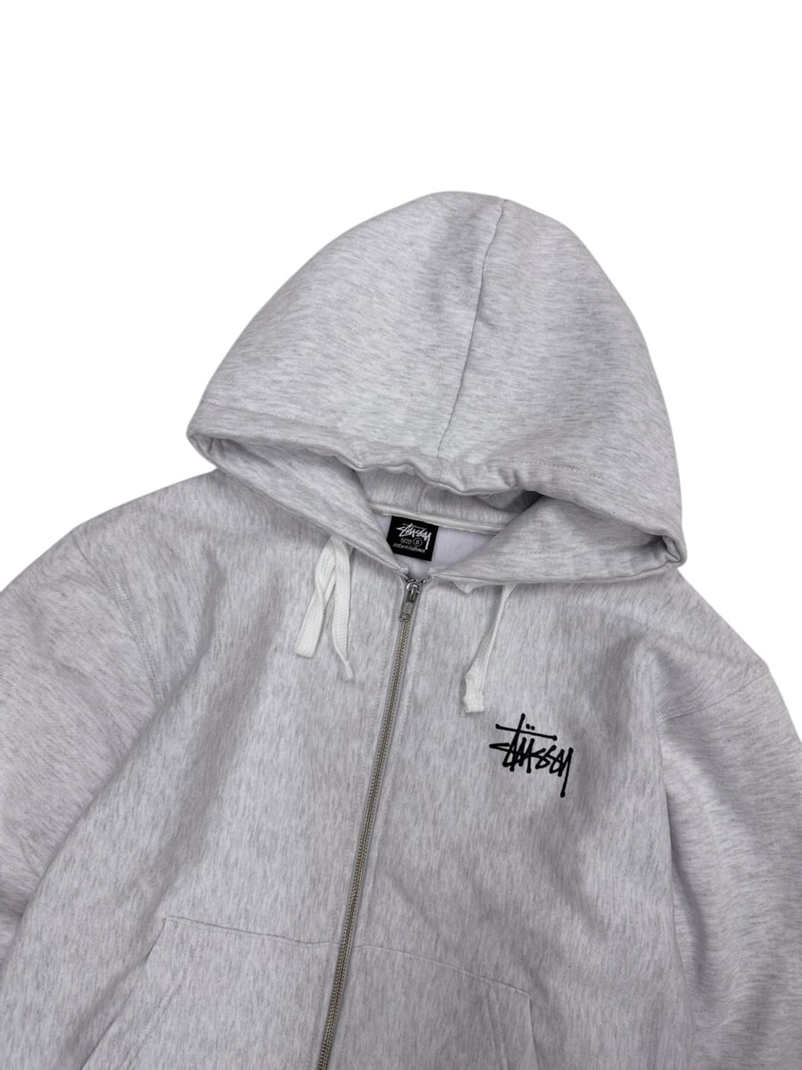 스투시 후드집업 그레이 (S~M) 상품이미지2