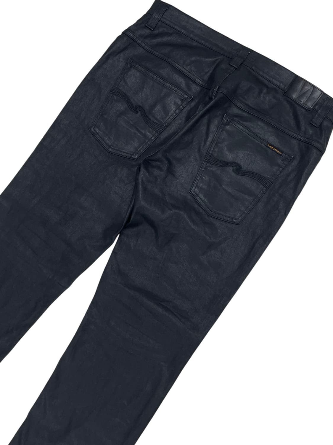 [38x32] 누디진 씬핀 드블코 백투 블랙 코팅진 상품이미지4