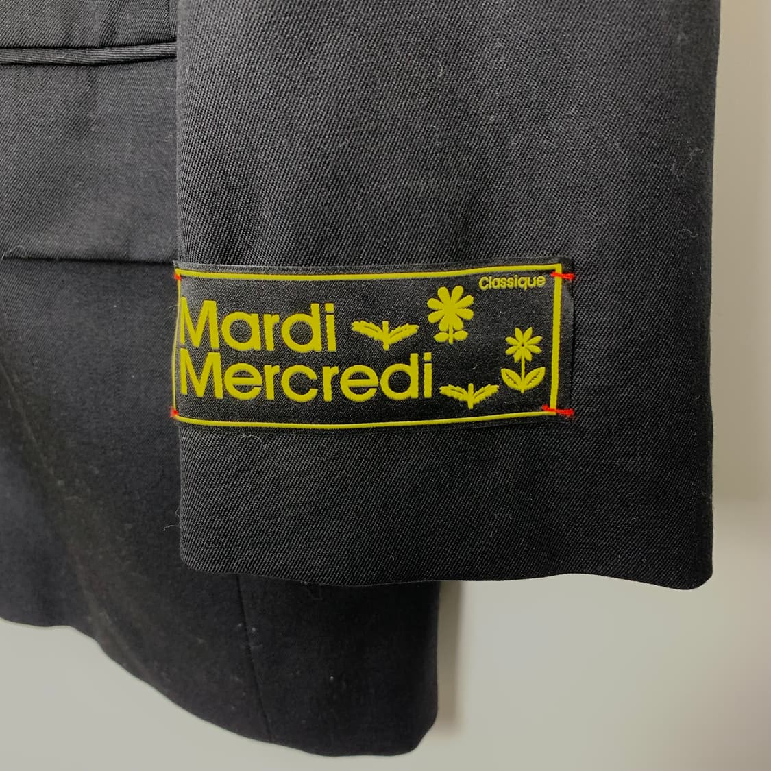 마르디 메크르디 오버핏 블랙 블레이저 자켓 상품이미지4