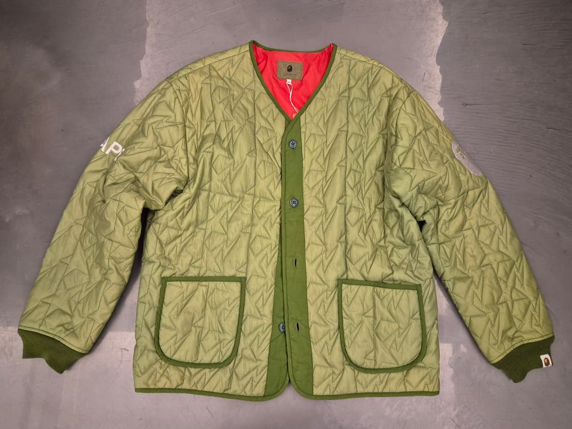 BAPE 스타 퀼팅 자켓 상품이미지1