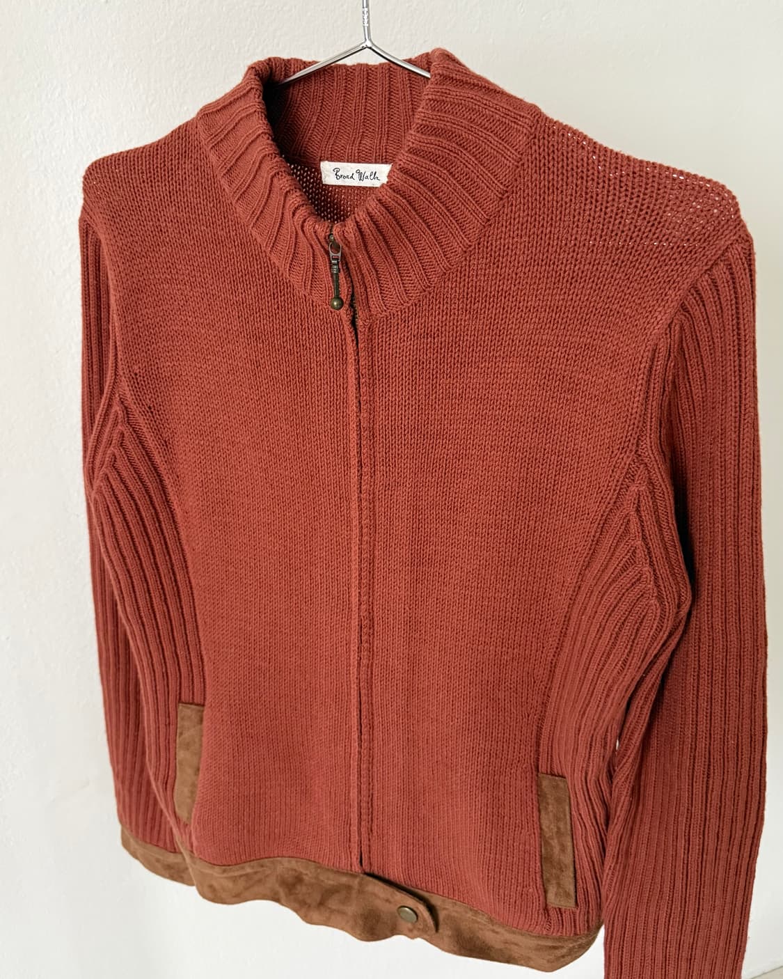 빈티지 니트 집업 상품이미지5