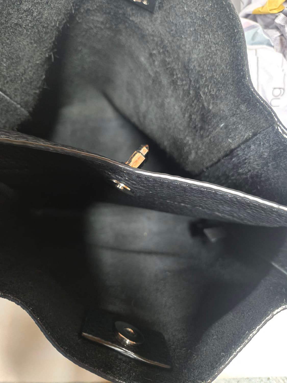 레베카밍코프 블랙 가죽 버킷백 상품이미지6