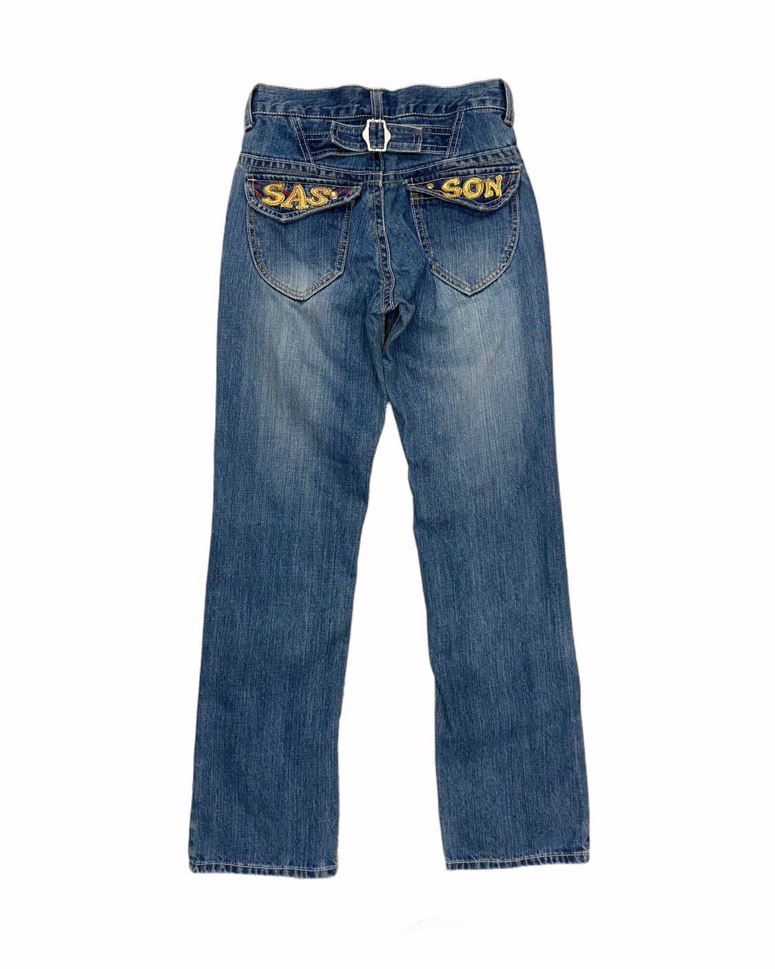 embroidery strap slim jean 상품이미지5