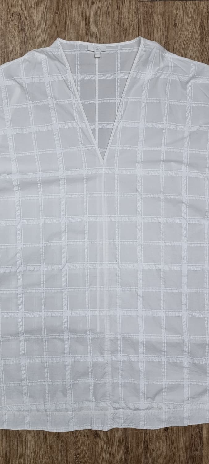 COS V넥 오버핏 원피스 L _ 여성 상품이미지2