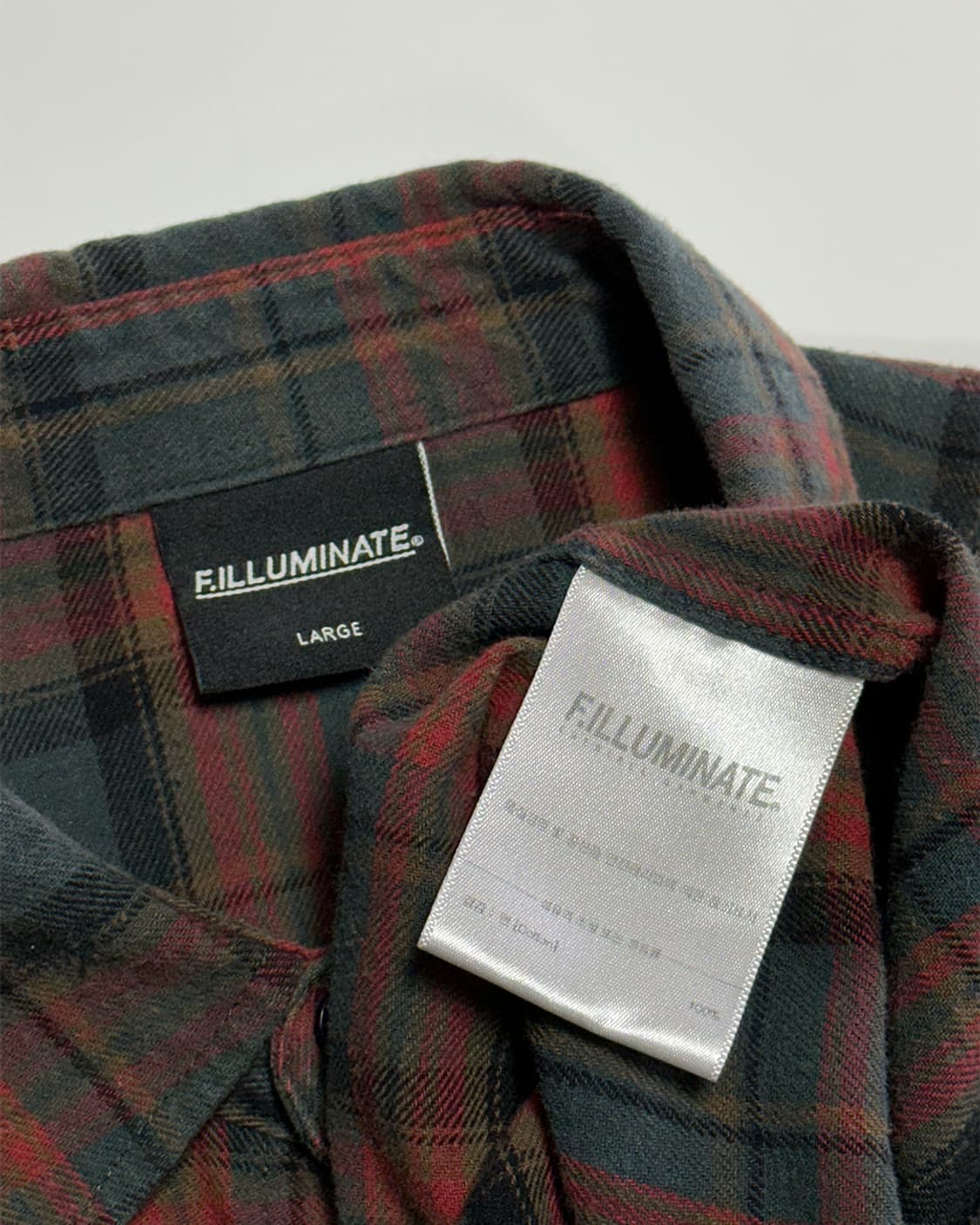 필루미네이트 체크 셔츠 상품이미지3