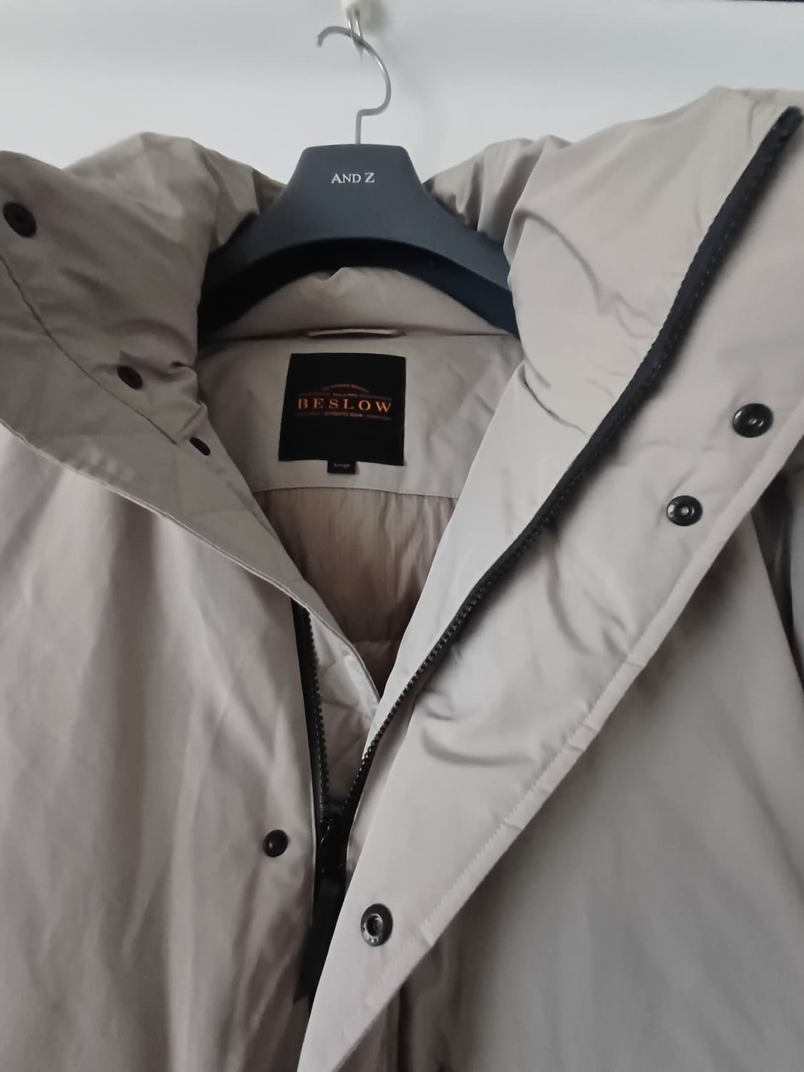 비슬로우 Beslow 덕다운파카패딩 더스티베이지 [L] 상품이미지3