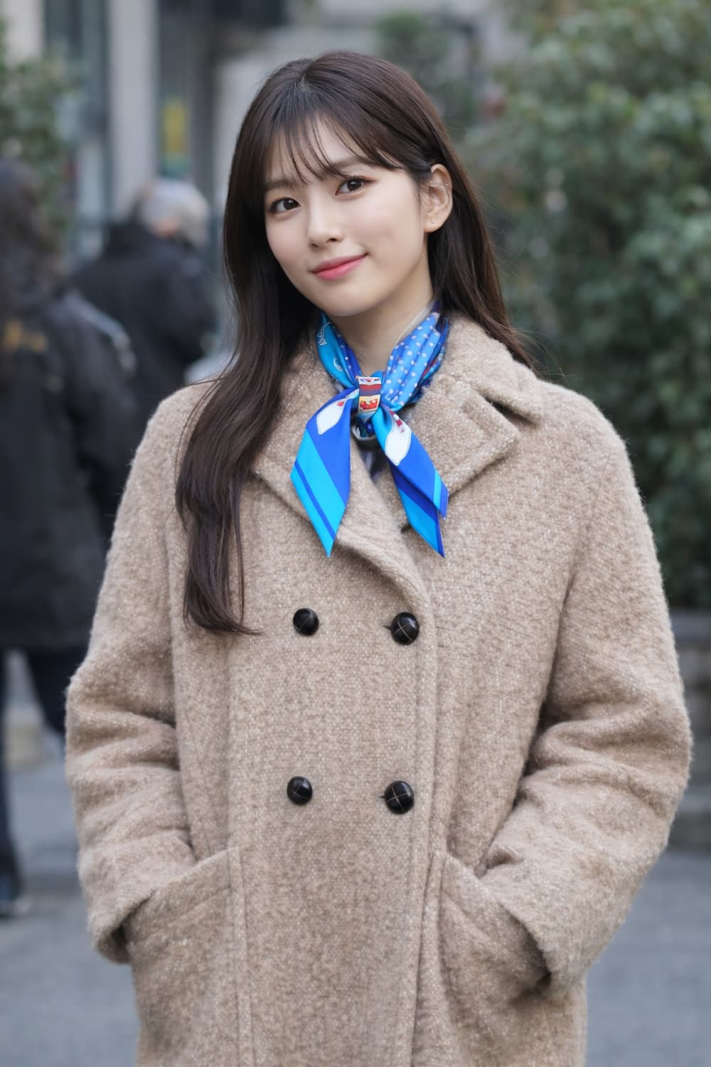 아떼 바네사브루노 알파카 수지 하프코트 상품이미지1