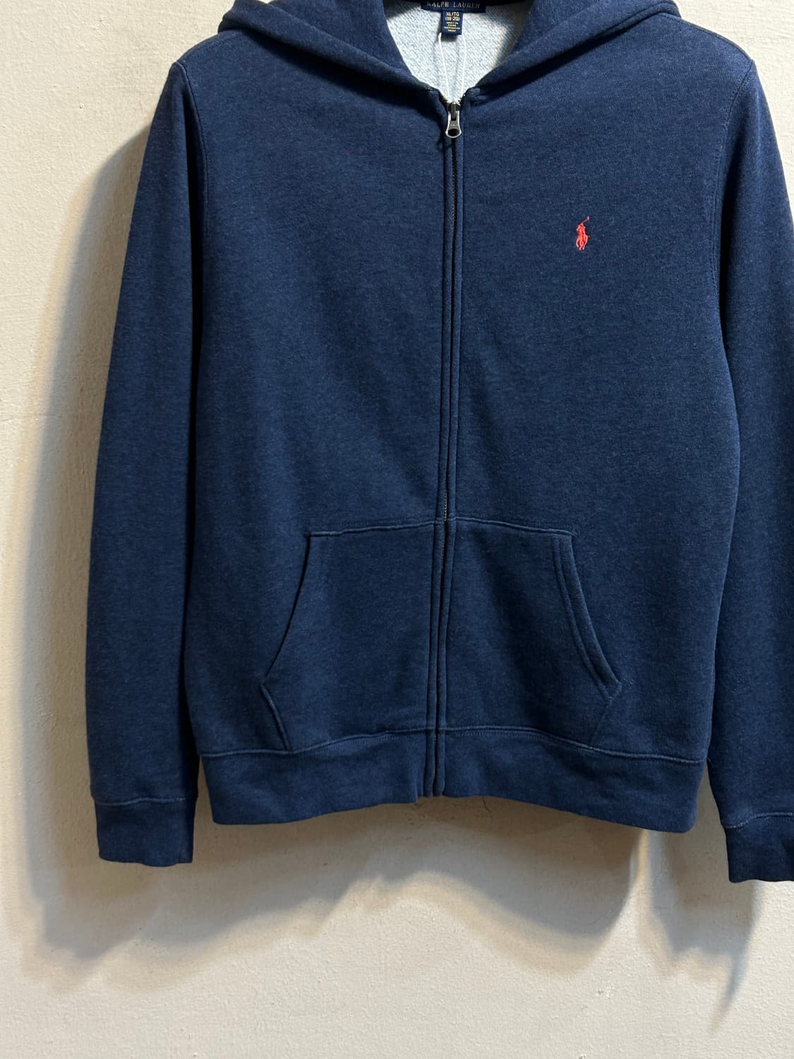 폴로 랄프로렌 풀집업 기모 후드 상품이미지3