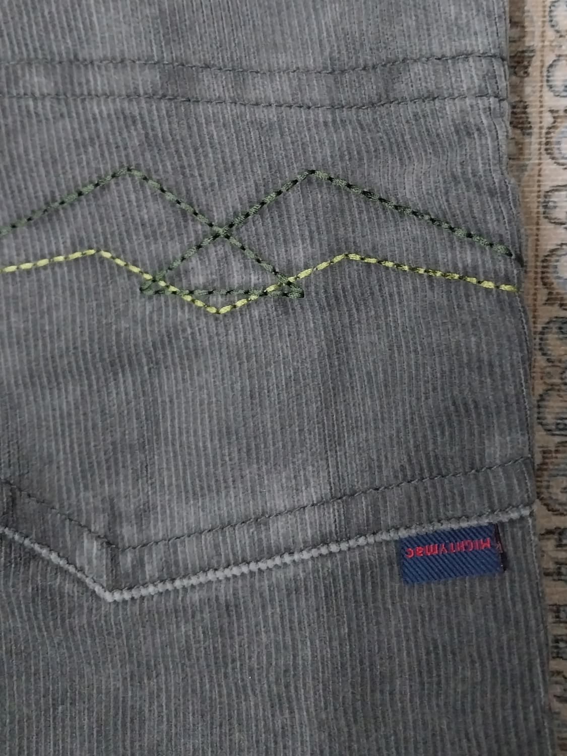 (새상품)MIGHTY MAC 코듀로이 부츠컷 34 상품이미지4