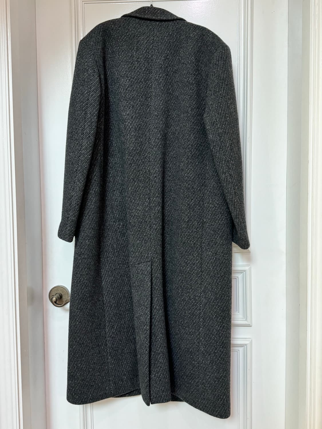 인사일런스우먼 클래식 맥시 코트 S 차콜 상품이미지5