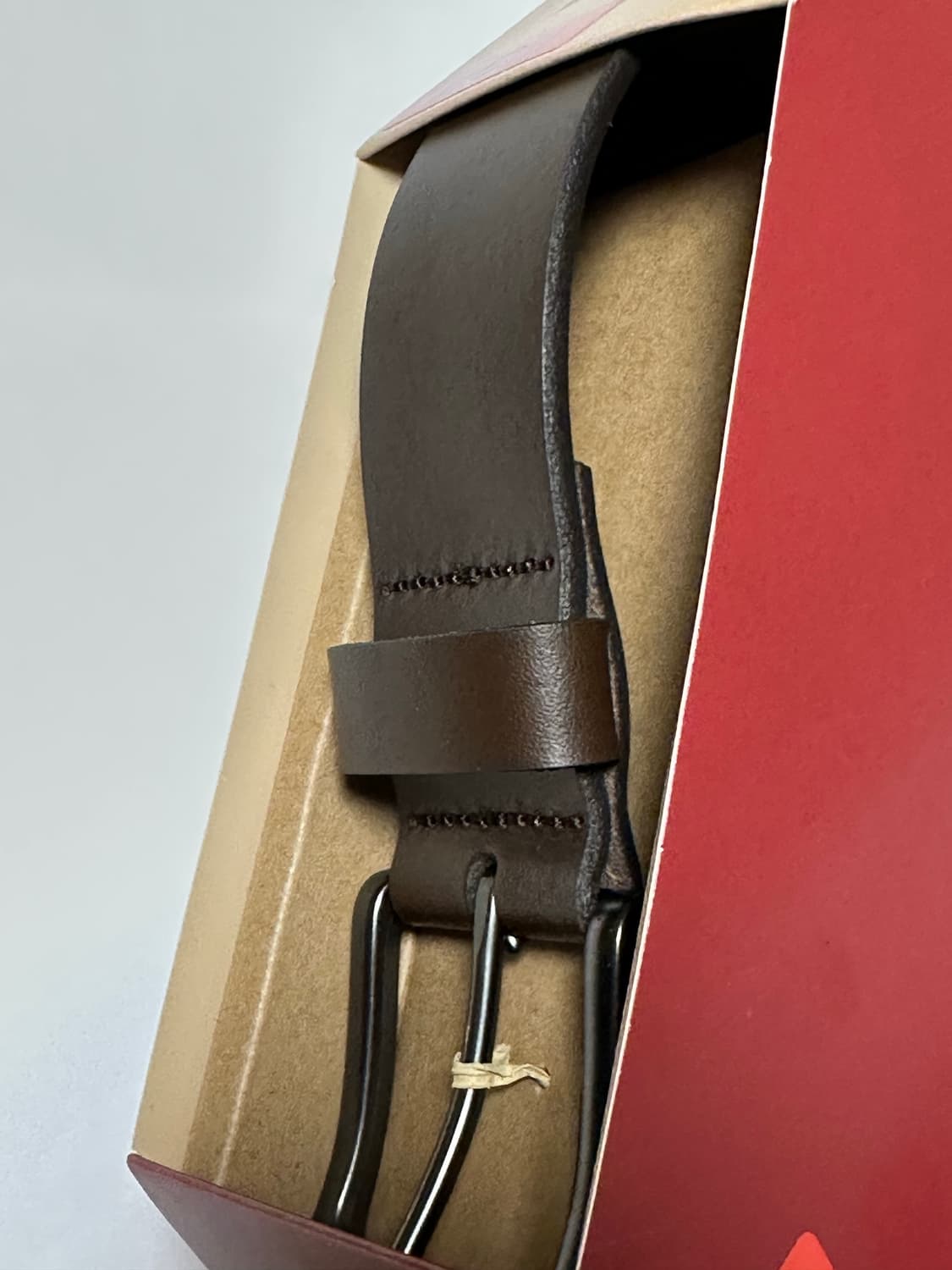 리바이스 소가죽 벨트 34 브라운 상품이미지9