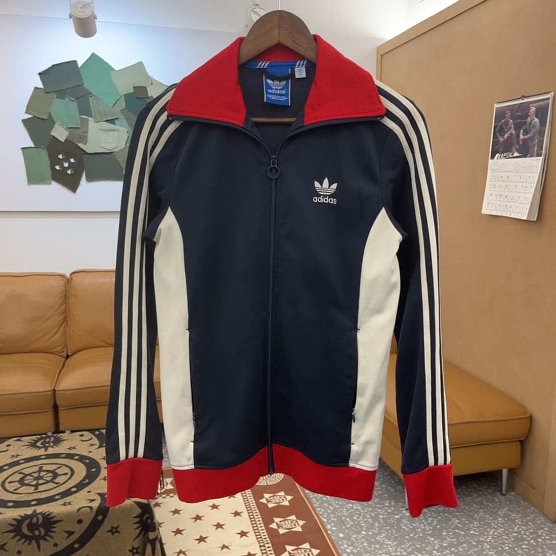 아디다스 레트로 절개라인 배색 유로파 져지 집업 95 C08737 상품이미지3