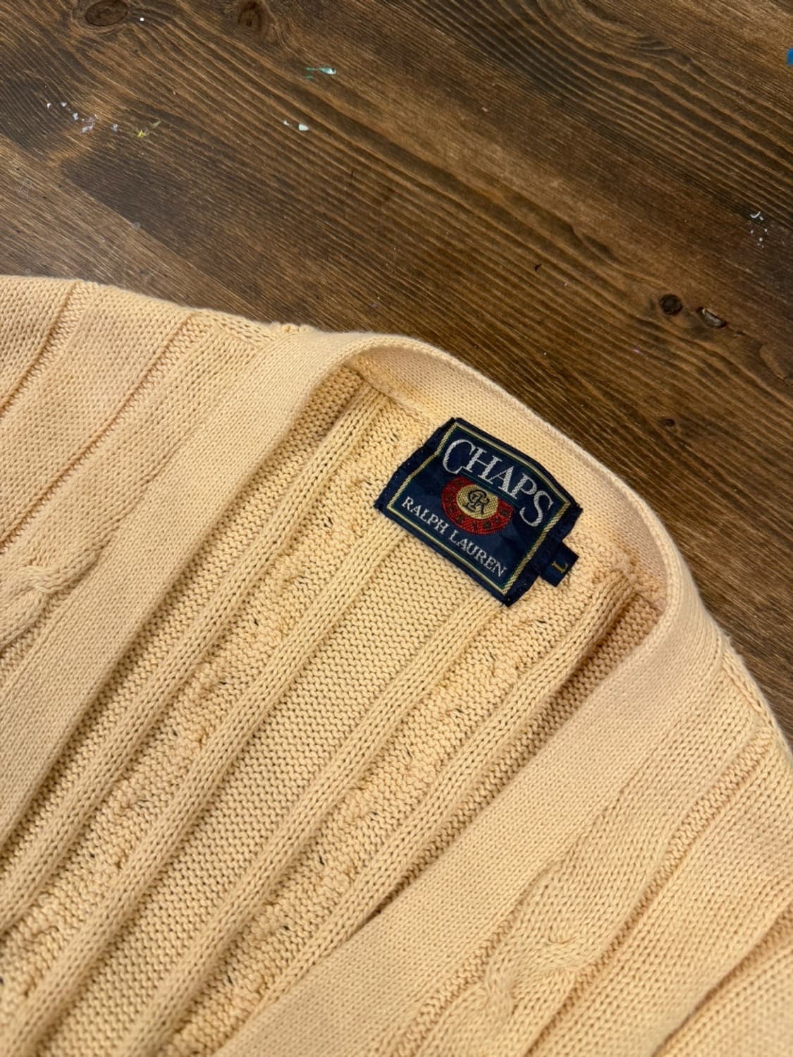 랄프로렌 챕스 케이블 니트 베스트 100~105 상품이미지7