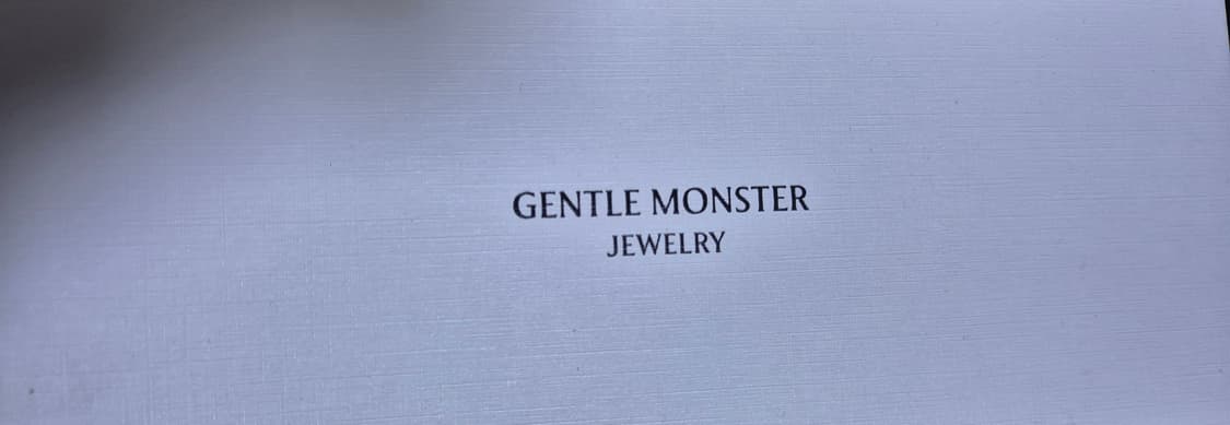 (새상품) 젠틀 몬스터 캐럿 02 실버 클리어 상품이미지1