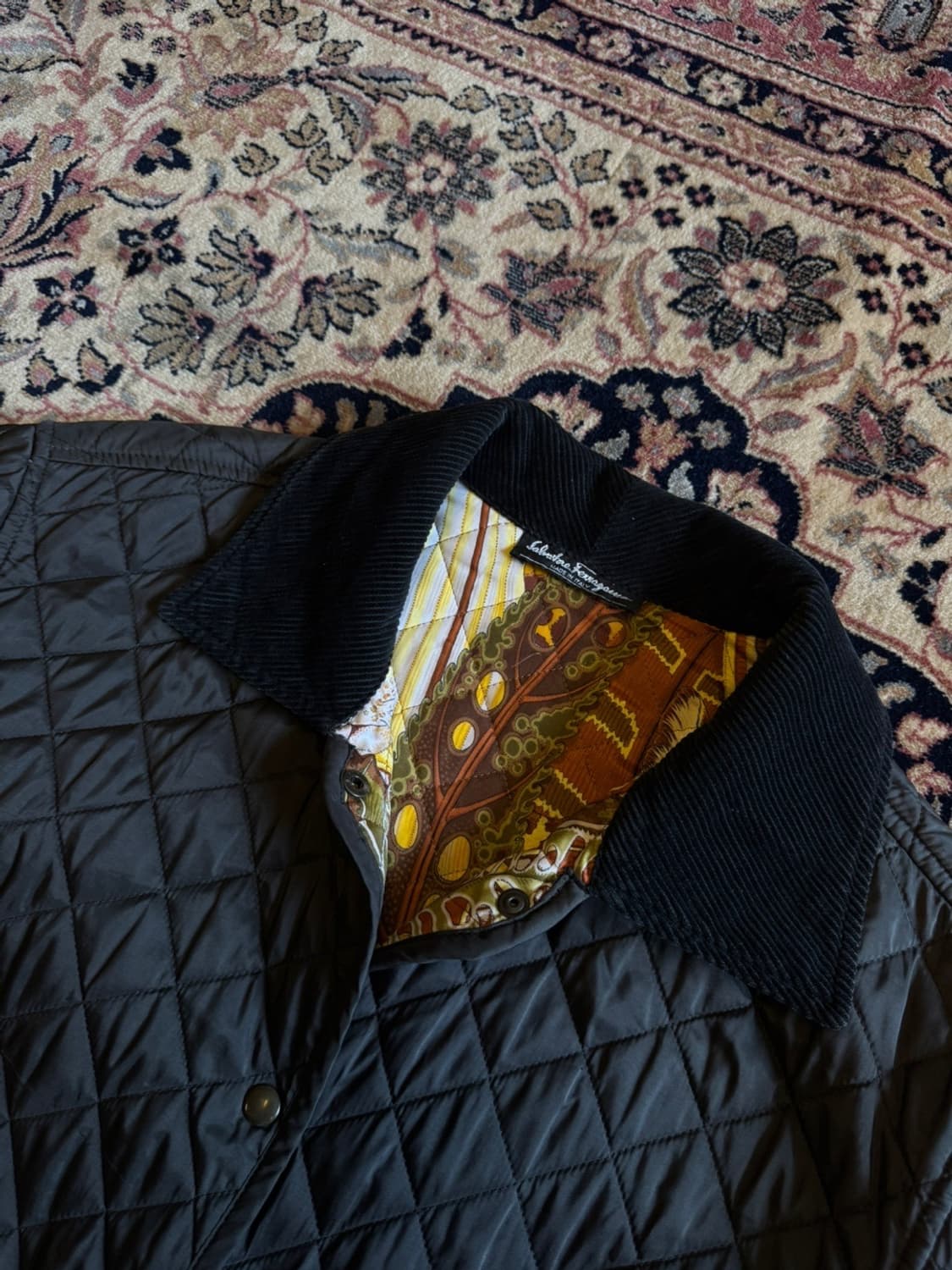 살바토레 페라가모 퀼팅 자켓 100 상품이미지4