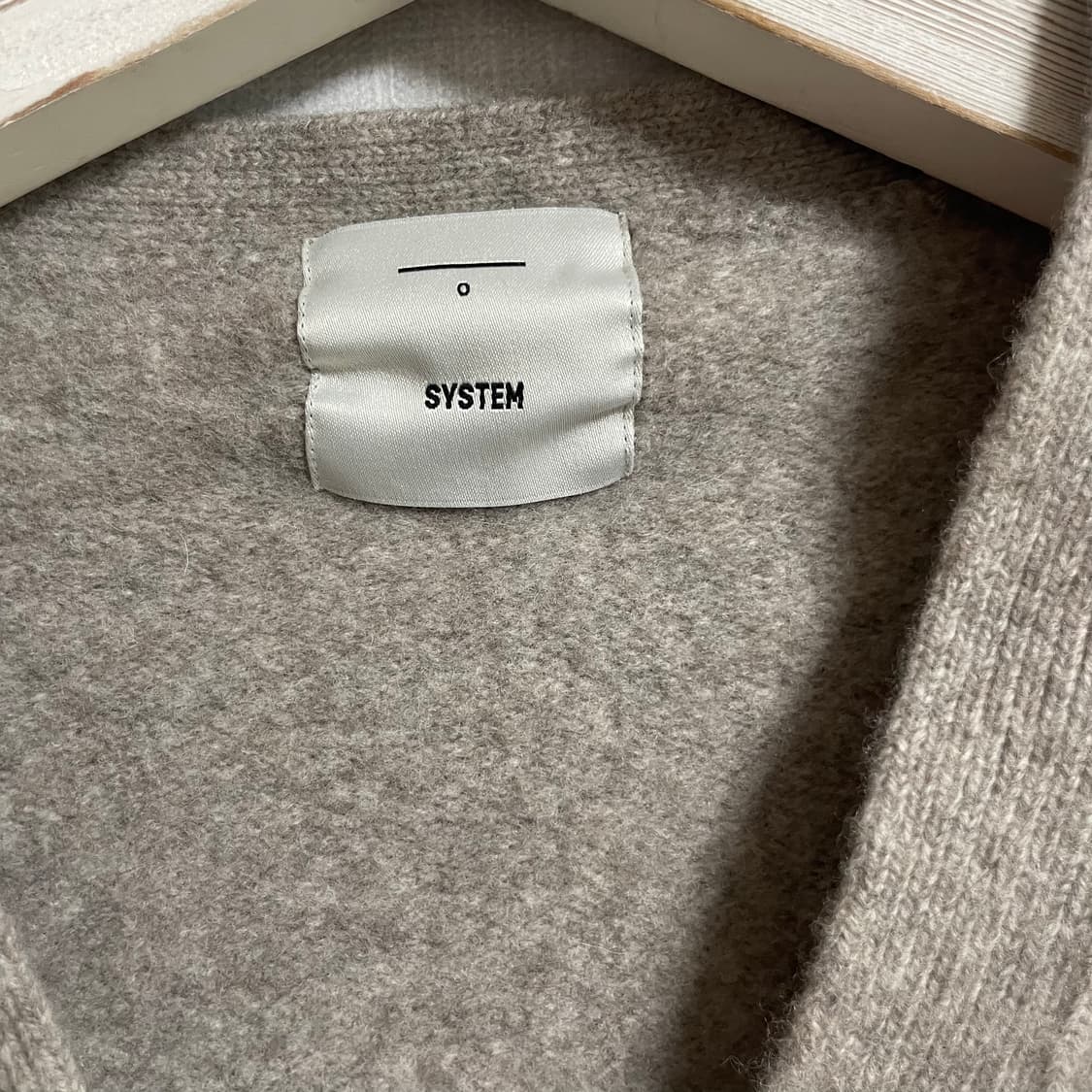 [F]20fw 시스템 모100% 크롭 가디건 상품이미지3