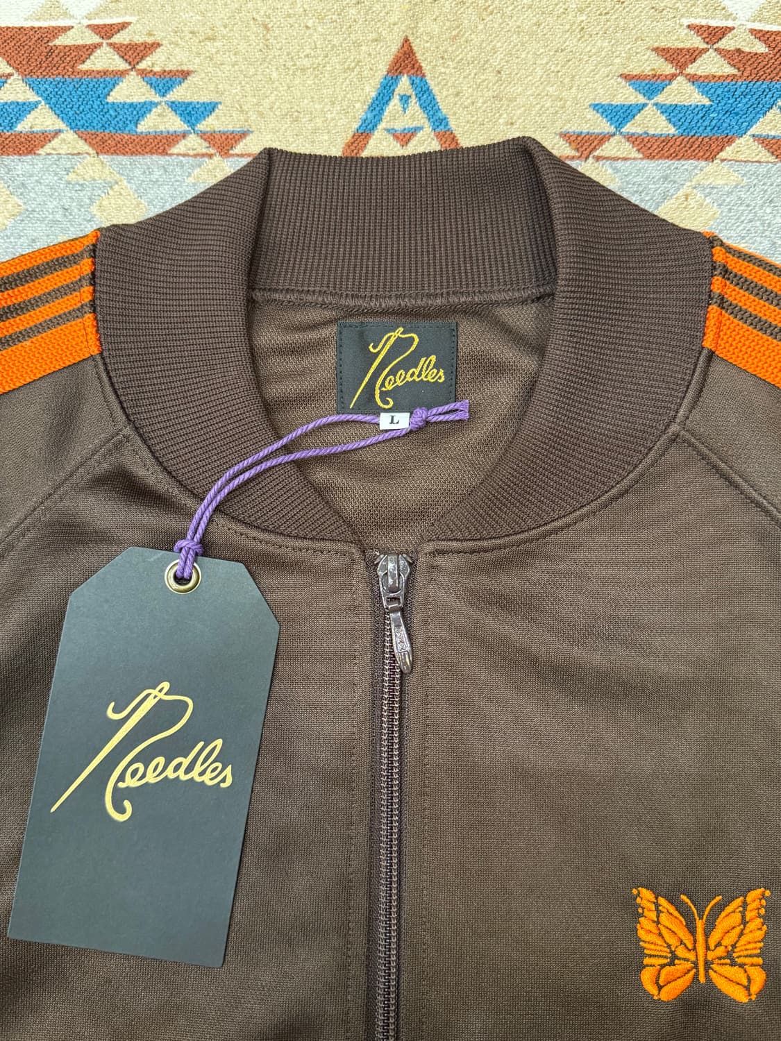 [L] 니들스 트랙자켓 브라운 25FW 상품이미지2