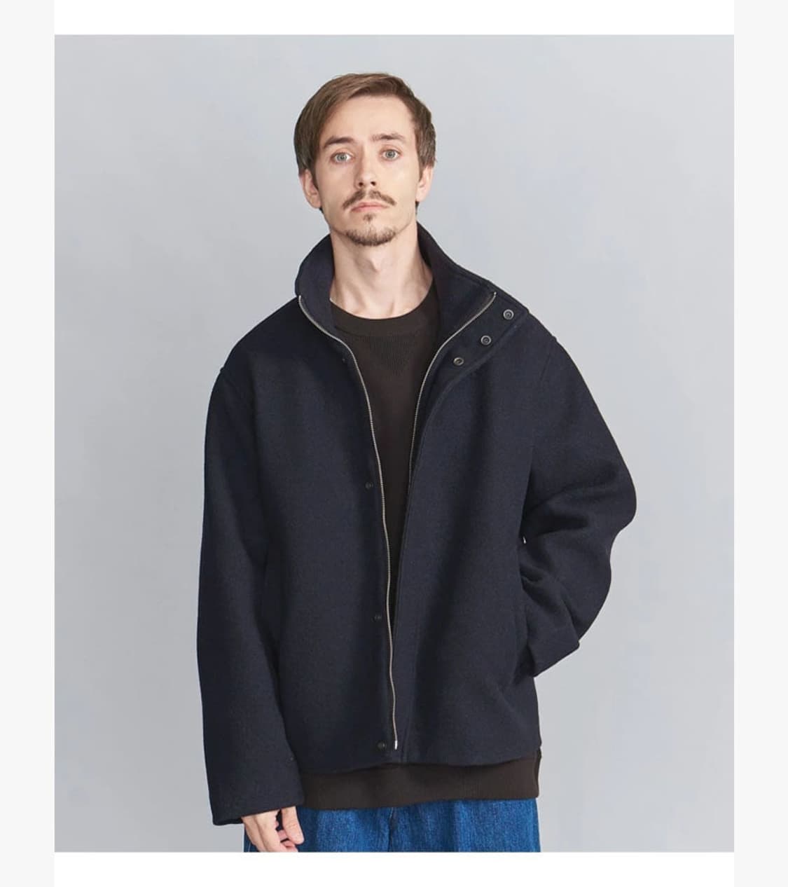 BEAUTY&YOUTH - 23FW WOOL PILE BLOUSON 상품이미지3