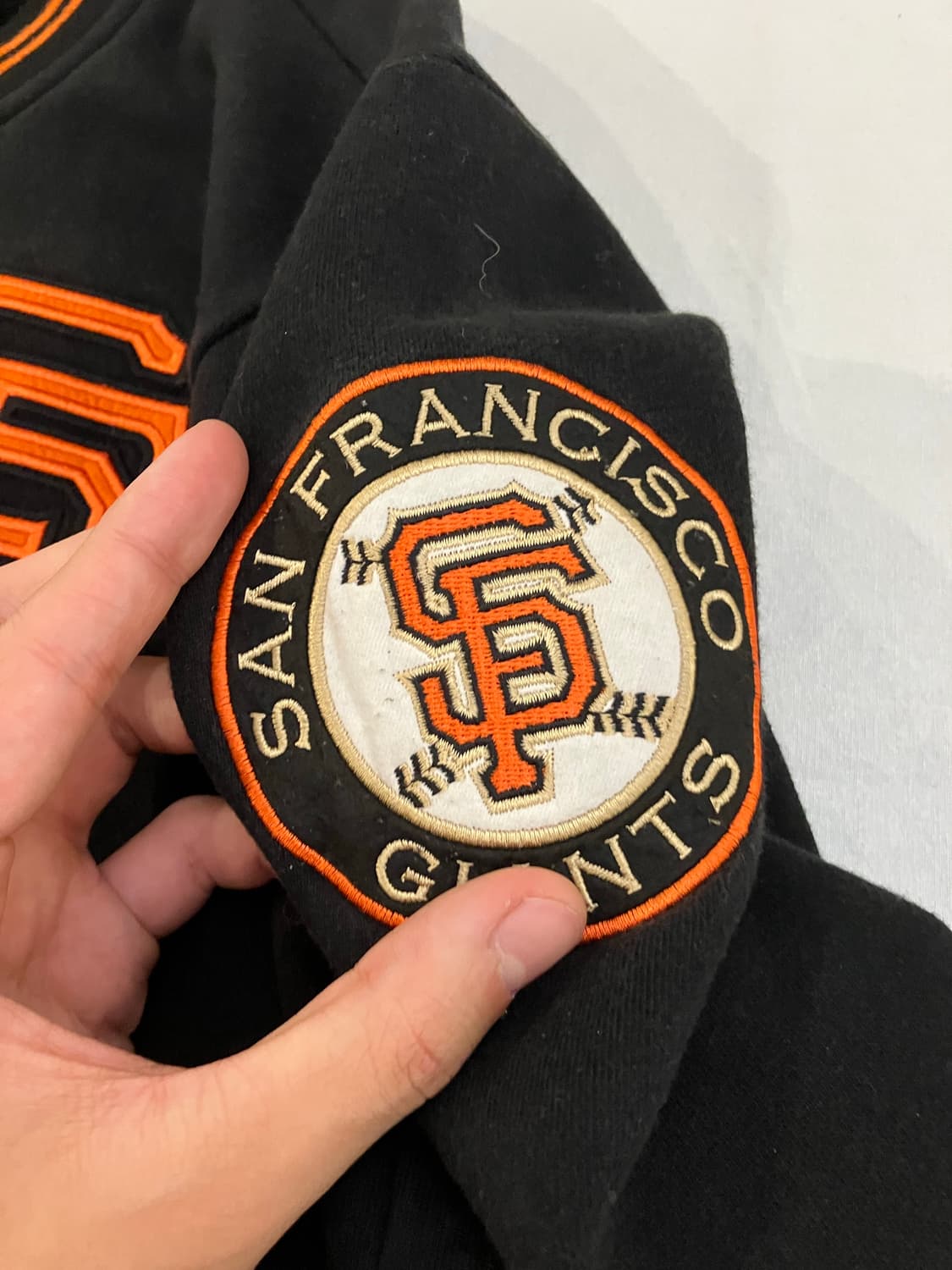 90s Def Jam 샌프란시스코 블랙 야구잠바 상품이미지4