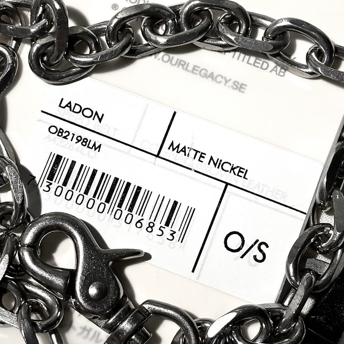 아워레가시 라돈 체인 목걸이 상품이미지2