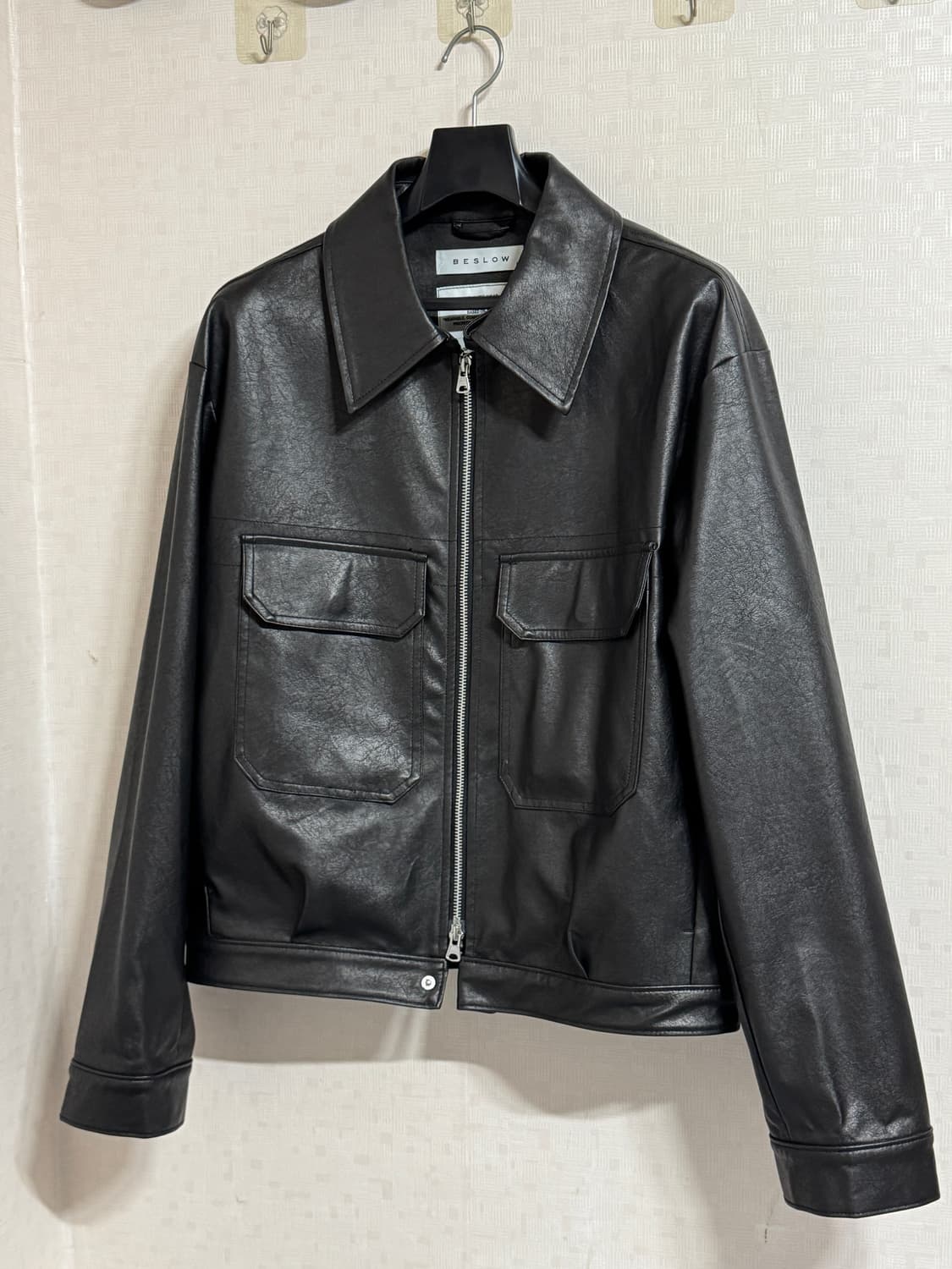 비슬로우 크롭 가죽자켓 M사이즈 상품이미지6