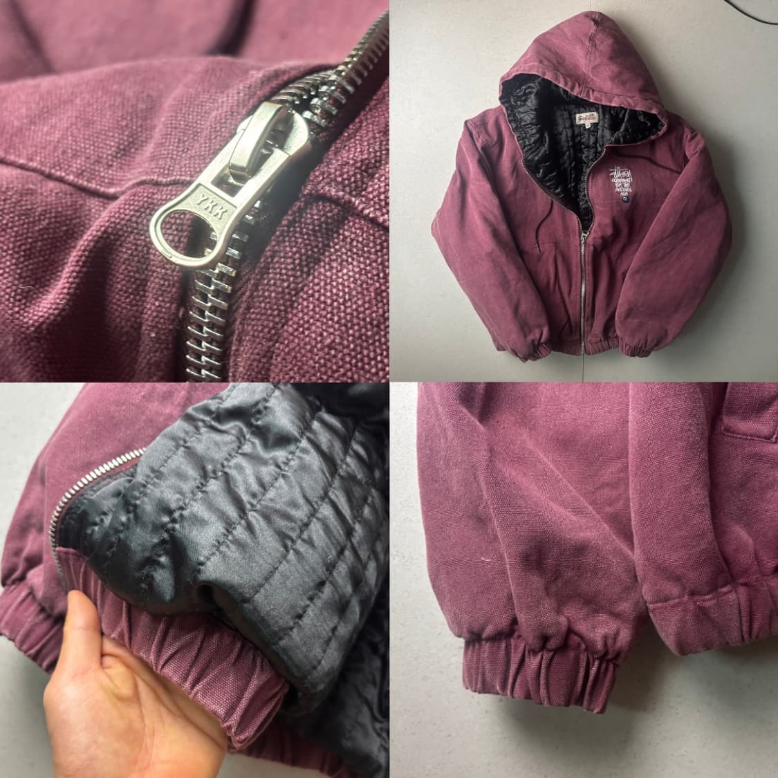 스투시 캔버스 인슐레이티드 워크 자켓 상품이미지3