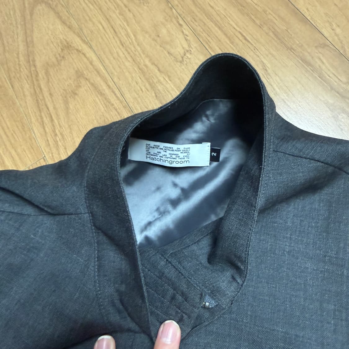 해칭룸 모즈자켓과 팬츠 셋업 2사이즈 상품이미지5