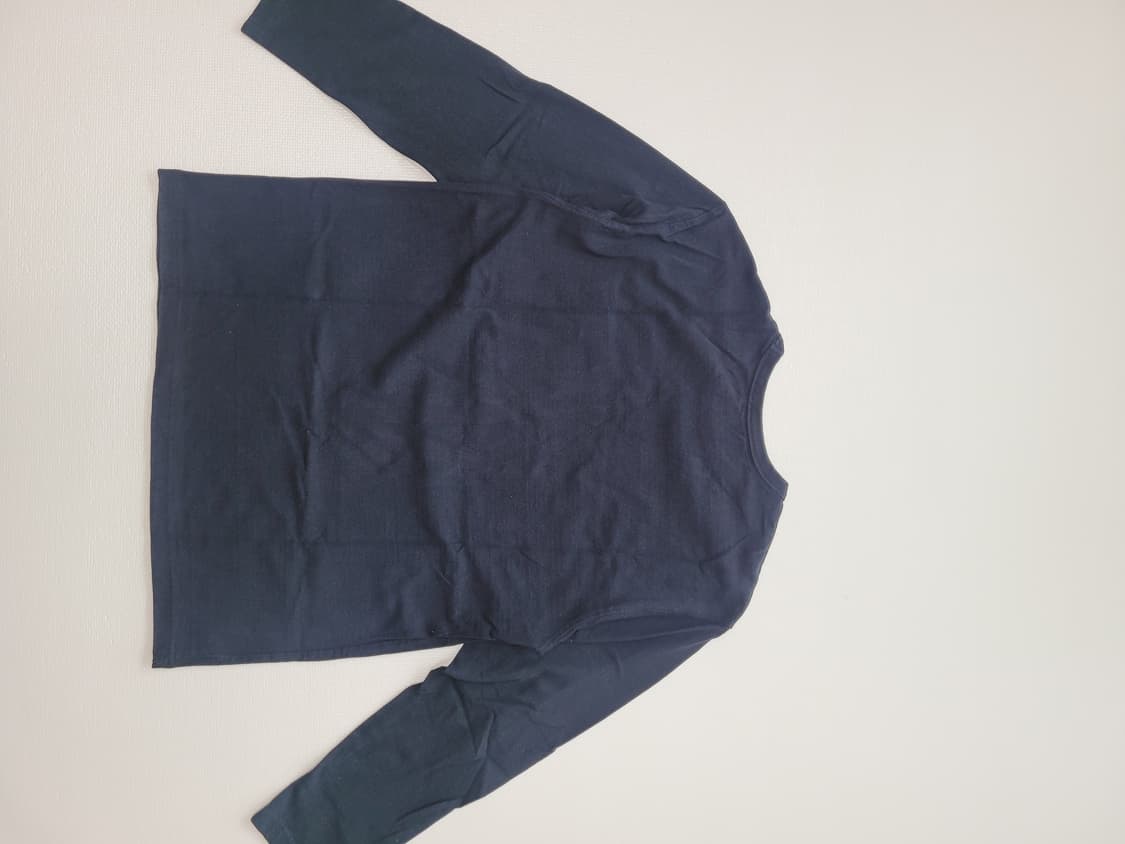 스파오 SPAO 남자 긴팔 라운드티 XL 블랙 상품이미지8