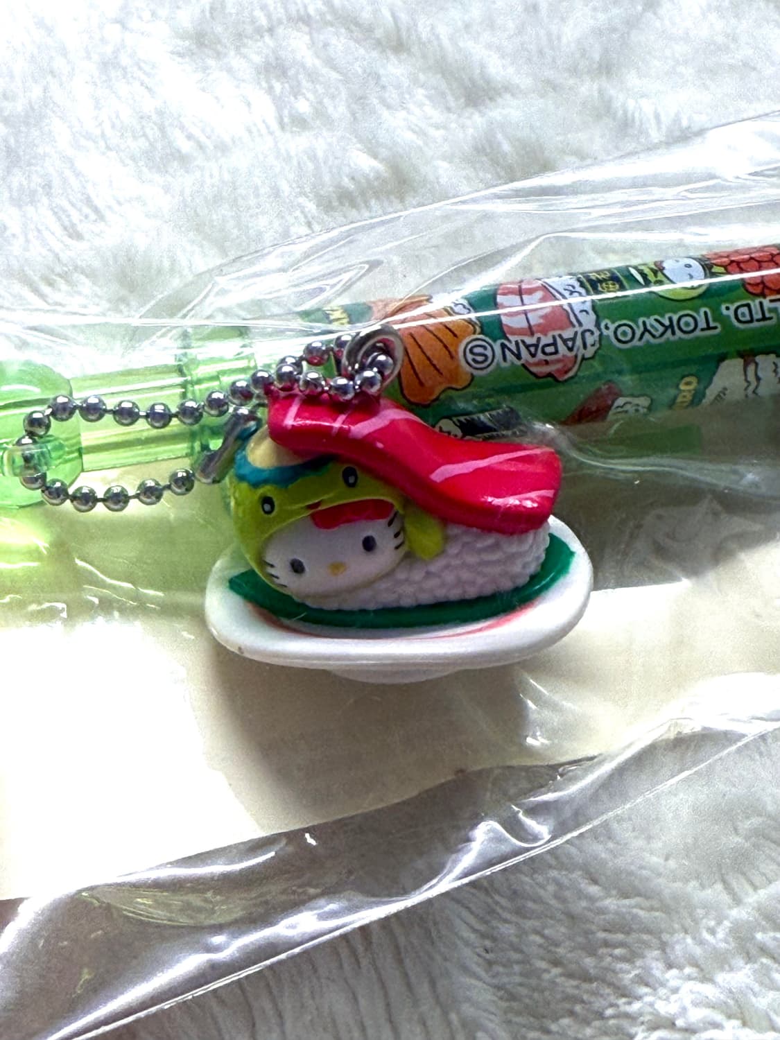 희귀 고전 키티 갓파 초밥 스시 볼펜  상품이미지4