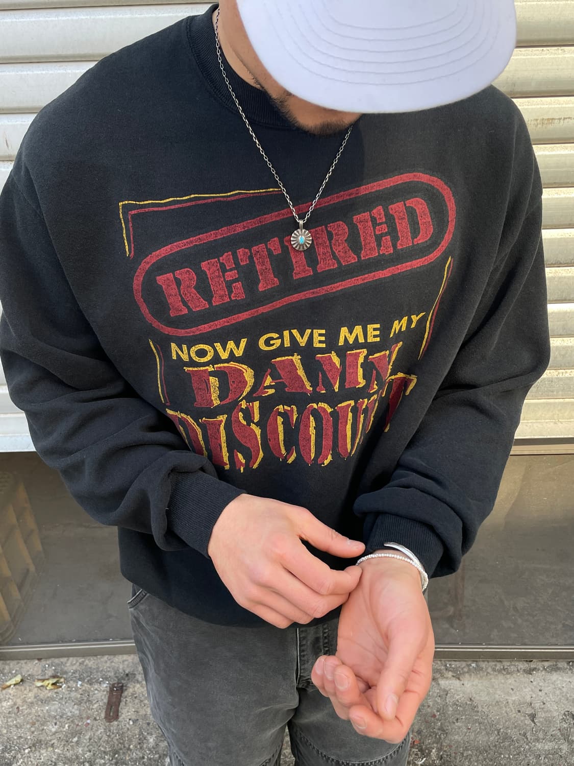 80-90s Jerseys ’Retired‘ Sweatshirt 상품이미지5