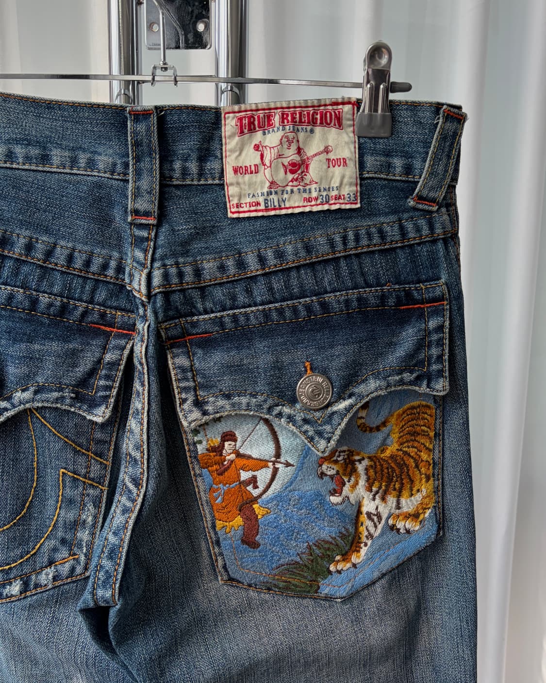 [30인치]트루릴리젼 USA BILLY 부츠컷 데님 팬츠 상품이미지5