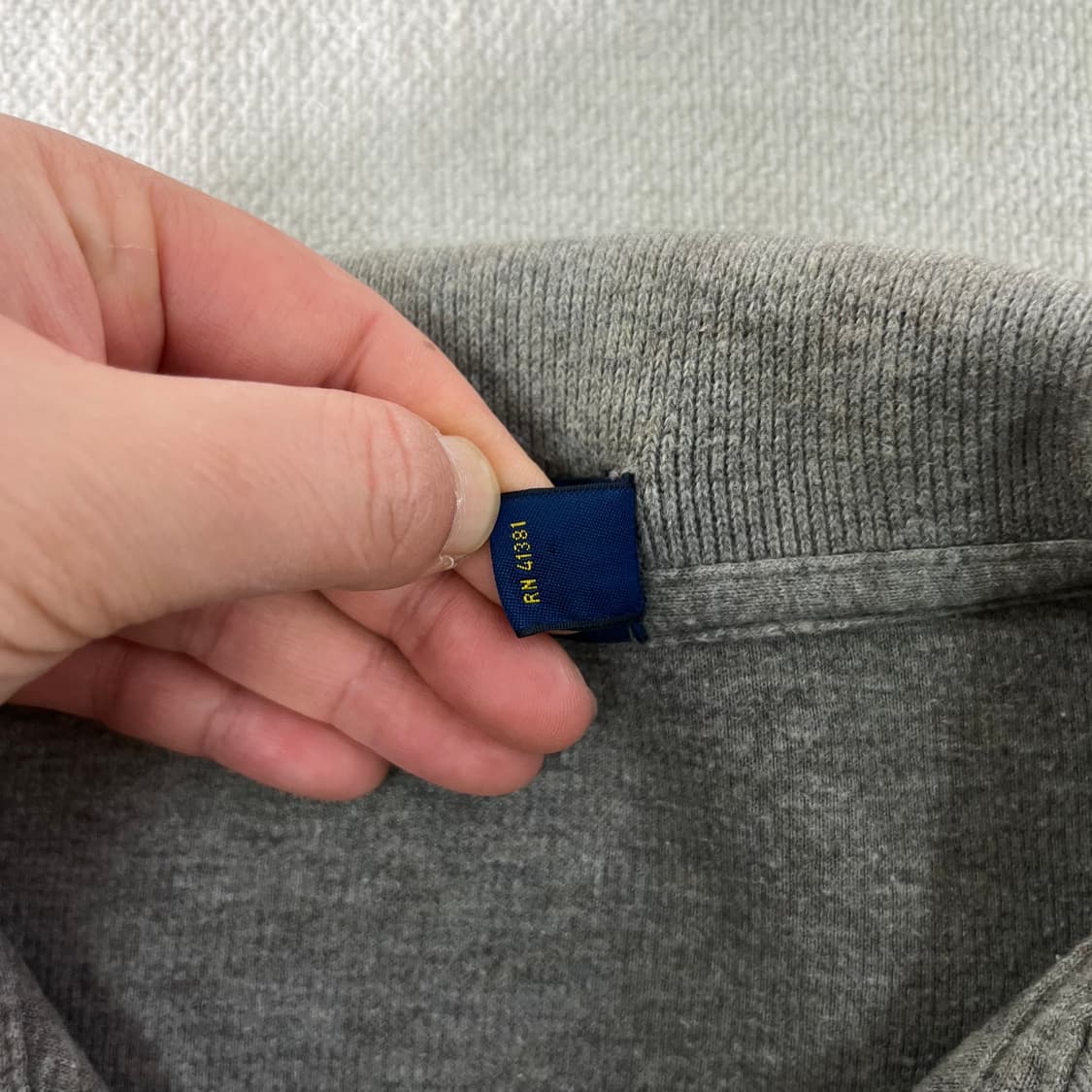 95 폴로랄프로렌 반집업 코튼 니트 상품이미지4