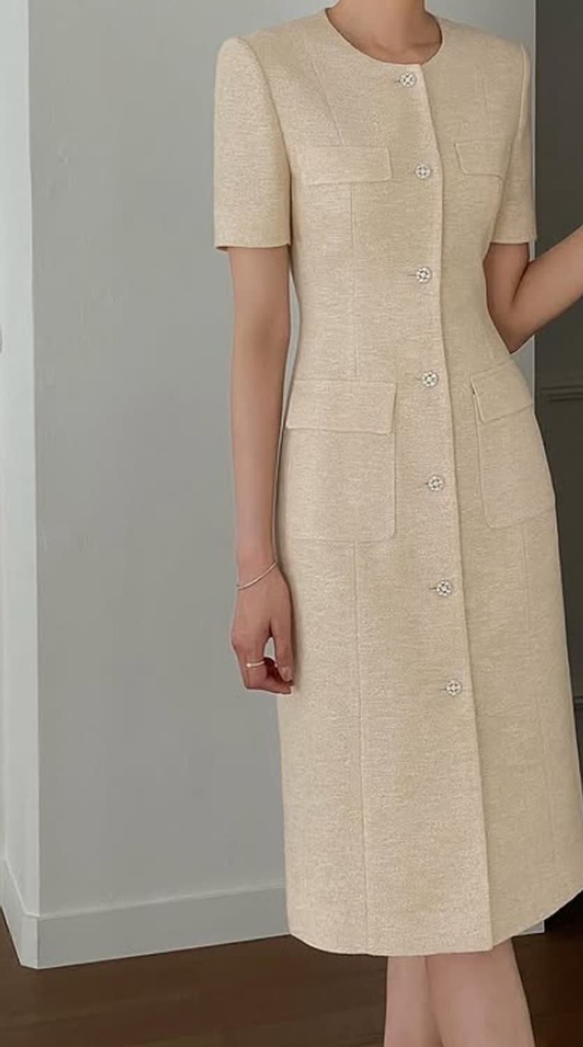 지수다움 리사 트위드원피스 상품이미지1