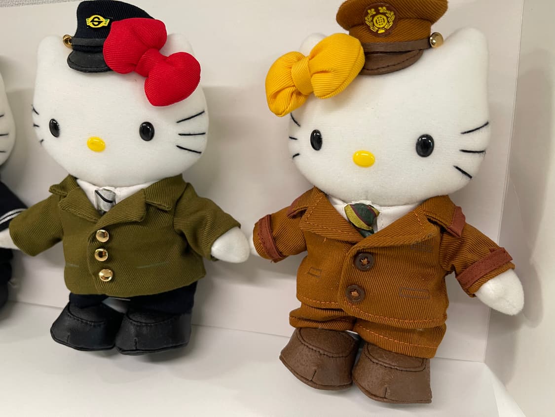 헬로키티 트레인 박스 한정판 인형 세트 고전 상품이미지5