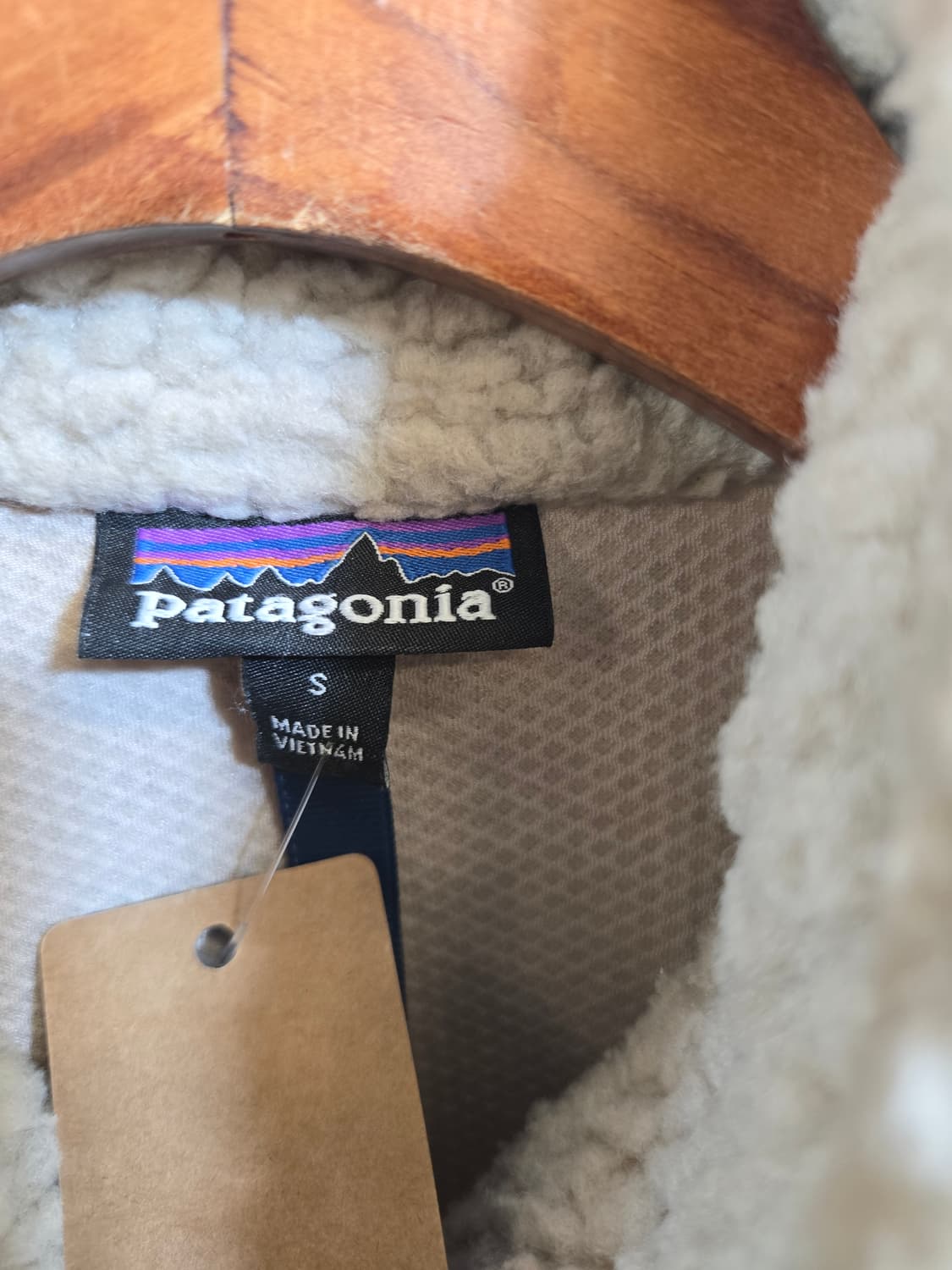 파타고니아 레트로 파일 플리스 자켓 아이보리 상품이미지2