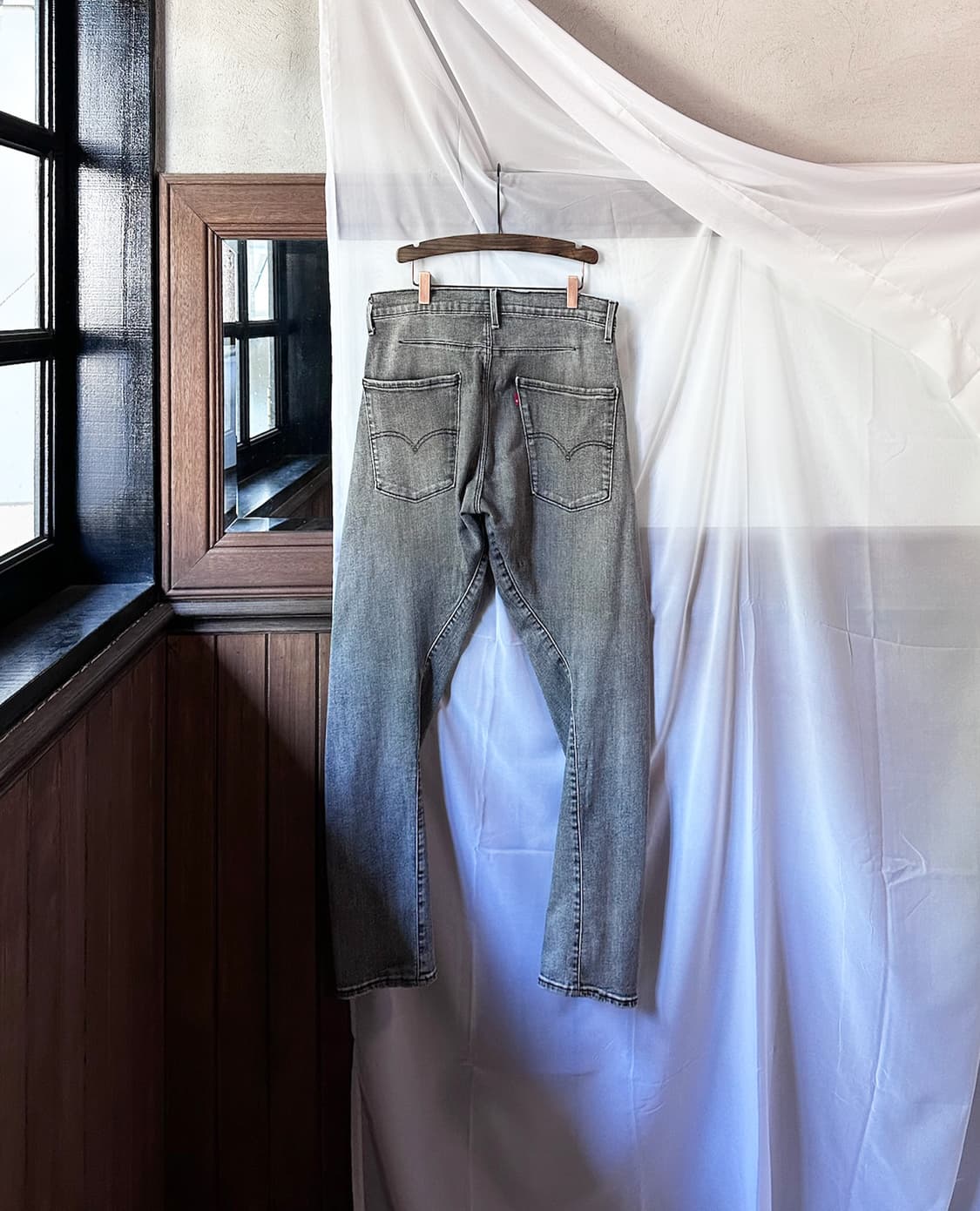 LEVI'S engineered black w30 상품이미지6