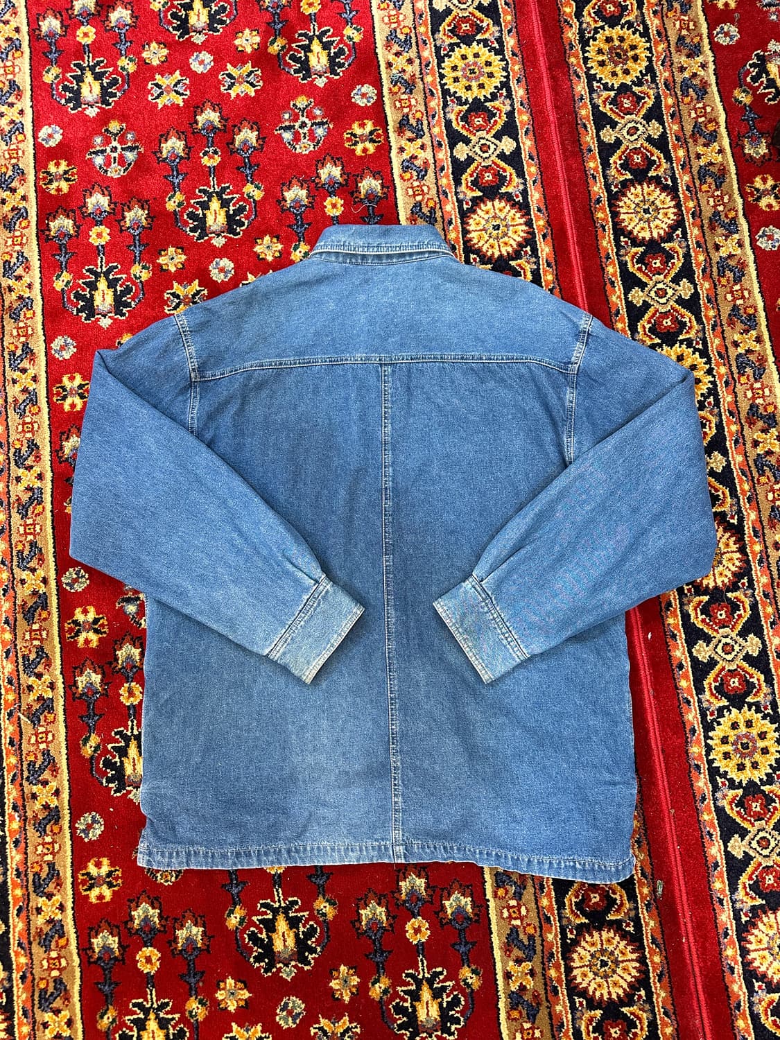 디키즈 안감 후리스 데님 셔츠 L 상품이미지7