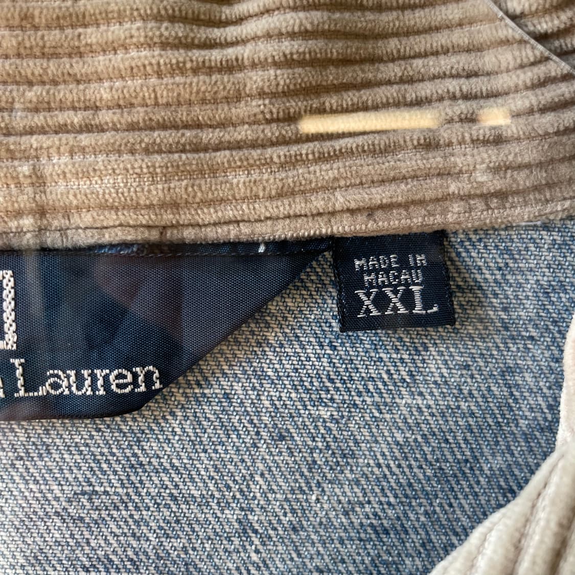 90s 폴로 랄프로렌 성조기 덩가리 데님자켓 상품이미지10