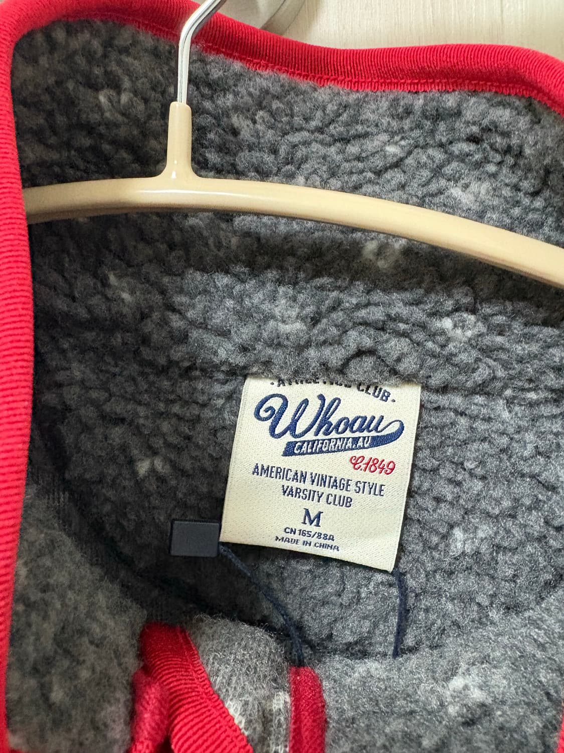 후아유 플리스 자켓 Dot Pattern Fleece Jacket 상품이미지7