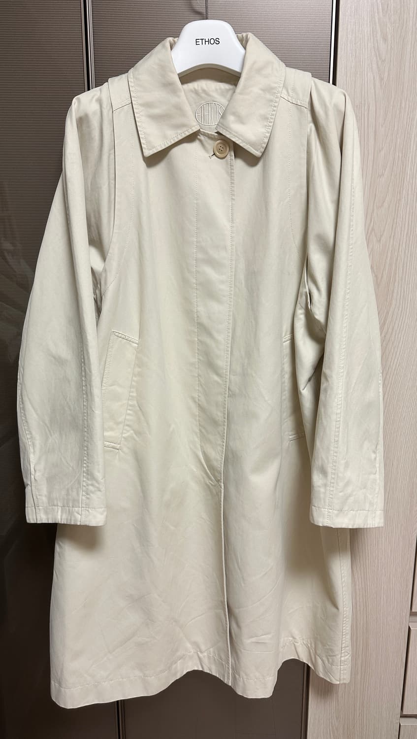 에토스 무드 트렌치코트 (아이보리) 상품이미지2