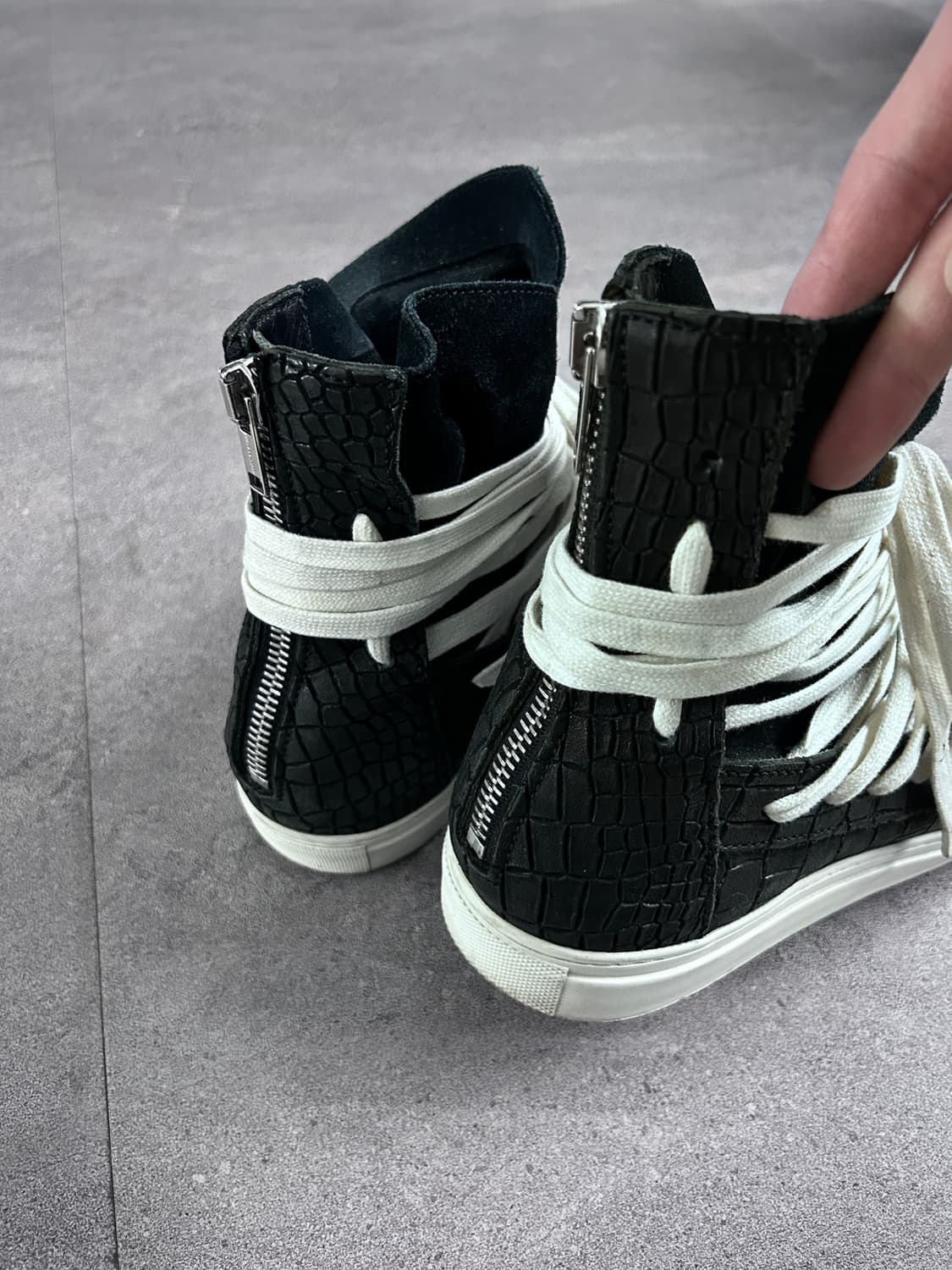 rare* 크리스 반 아쉐 파이톤 끈칭칭 하이탑 상품이미지6