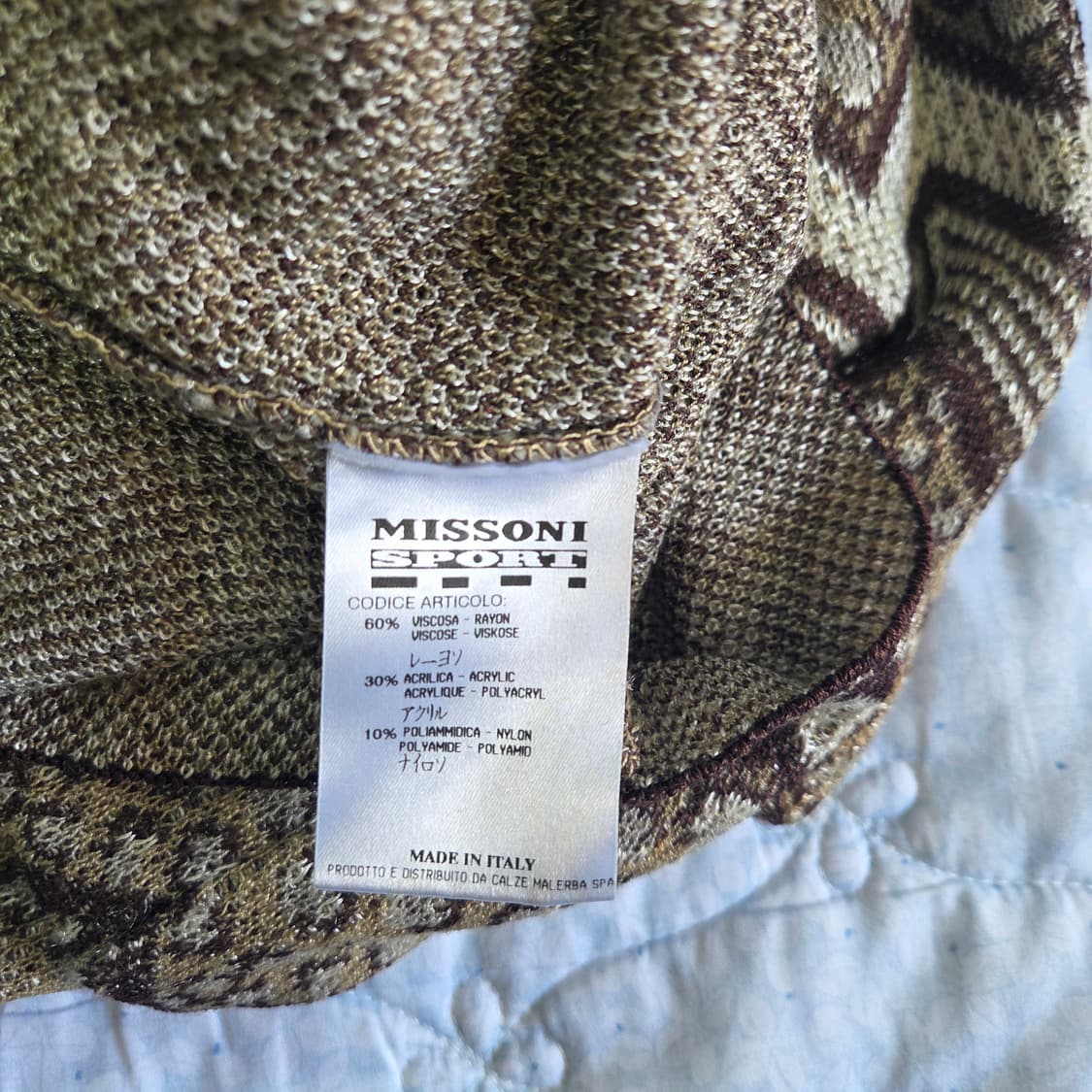 Missoni Sport 빈티지 니트 상품이미지4