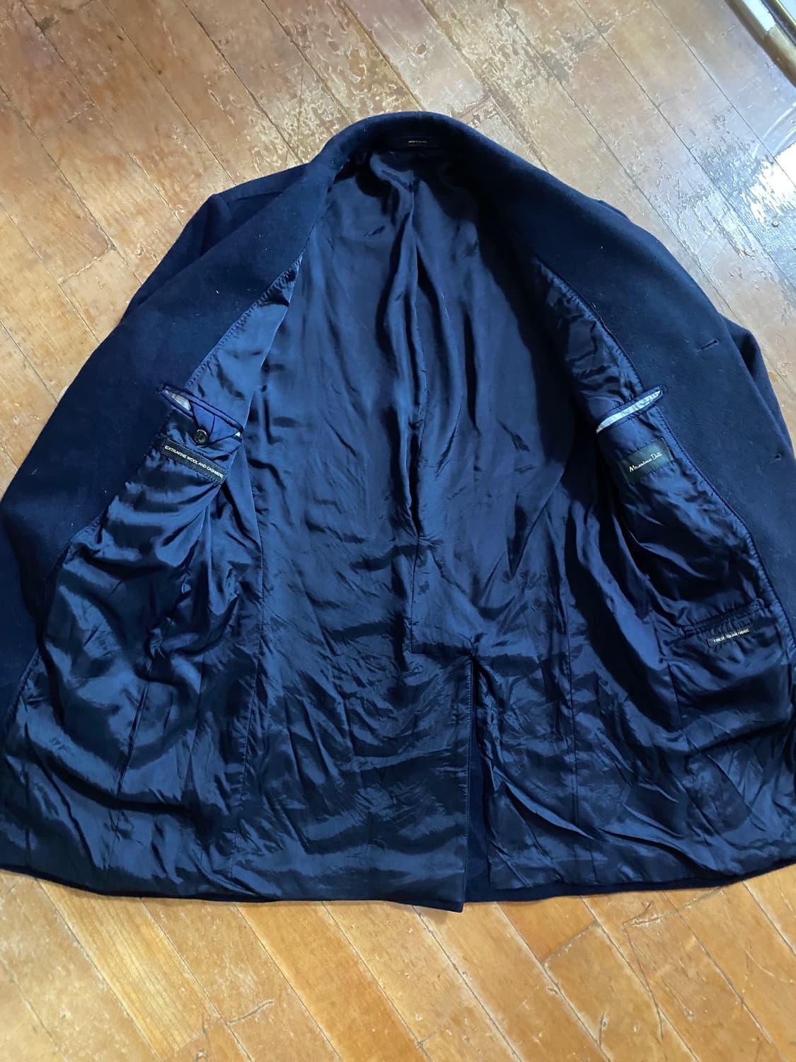Massimo Dutti 남성 캐시미어 코트 46 (100) 상품이미지4