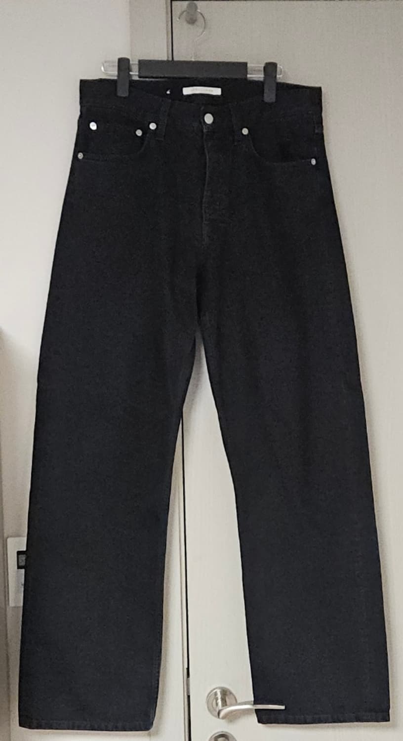 썬플라워 루즈 데님 31/32 워시드블랙 상품이미지3