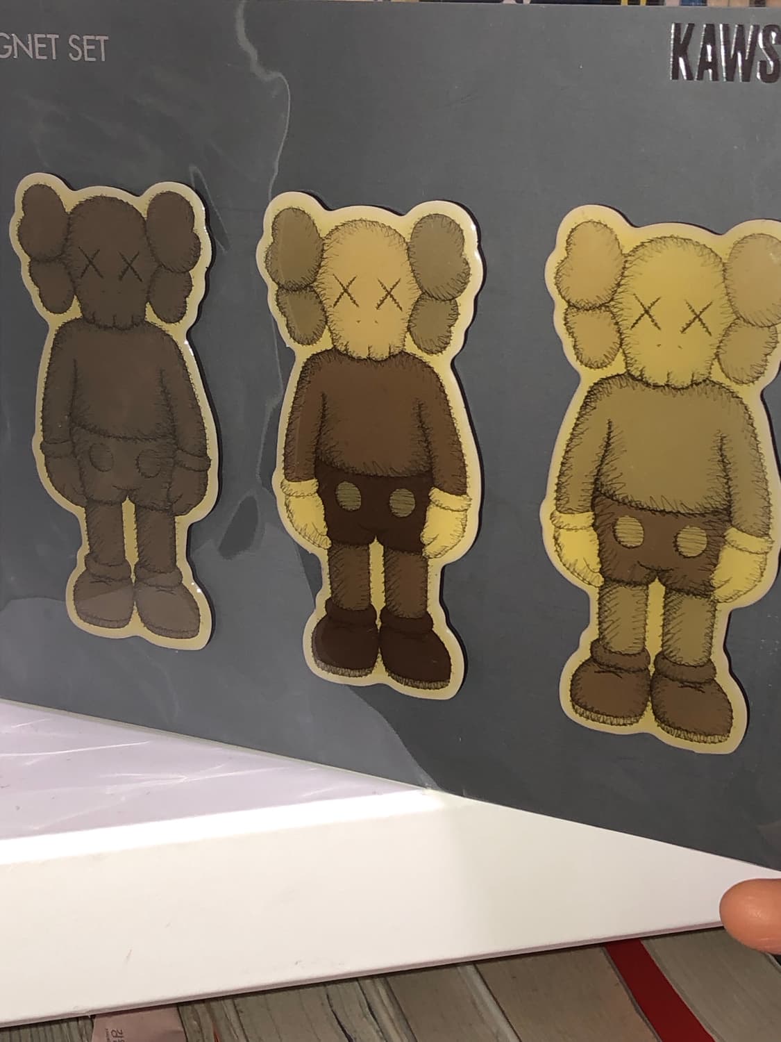 (색바램/일괄) 카우스 NGV 자석 세트 마그넷 세트 kaws 상품이미지3