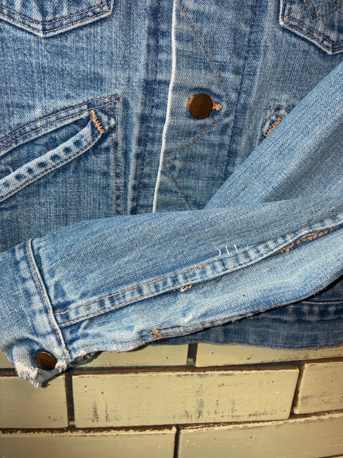 1970-80's Vintage Wrangler Denim Jacket 상품이미지5