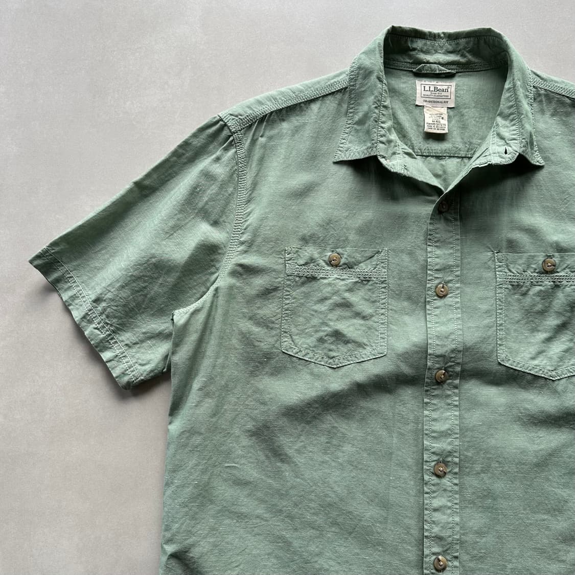 [M]L.L.bean 엘엘빈 린넨 혼방 워크 셔츠 상품이미지2