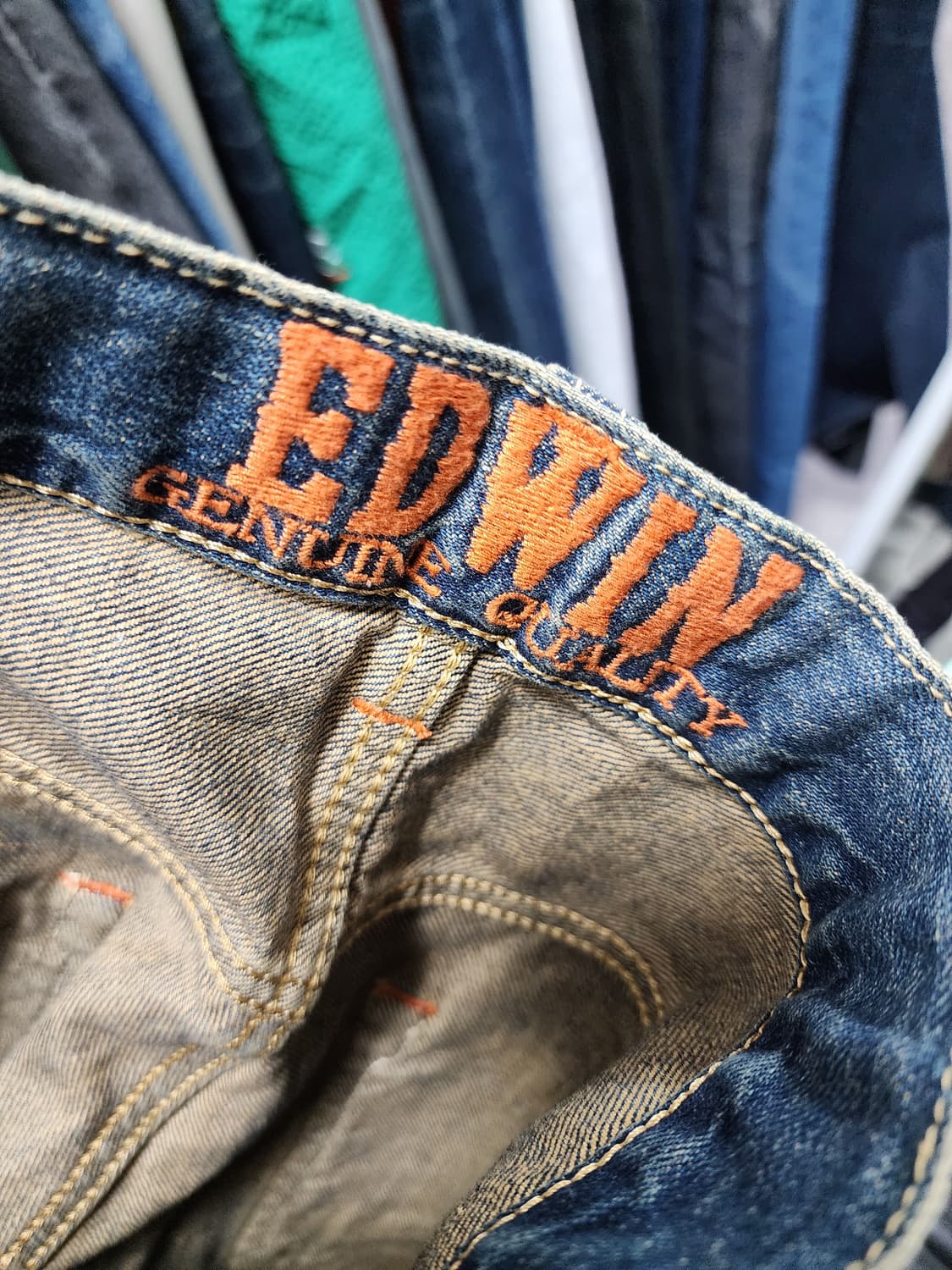 (새상품) 에드윈 JPN 워싱 데님 청바지  상품이미지5