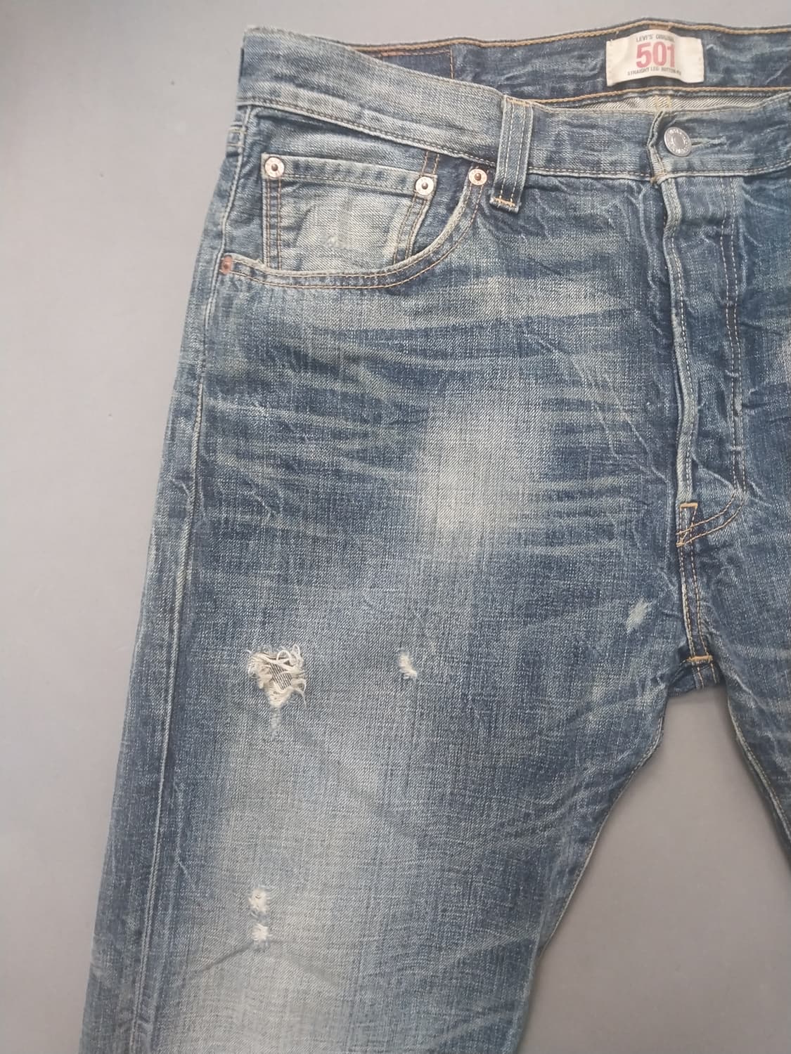 [36] 리바이스 501 00s 데미지 오리지널진 청바지 상품이미지2