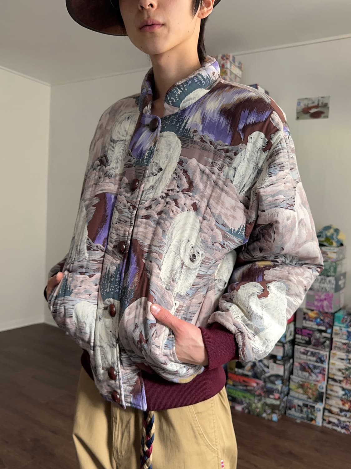 폴라 베어 퀼티드 블루종 상품이미지2